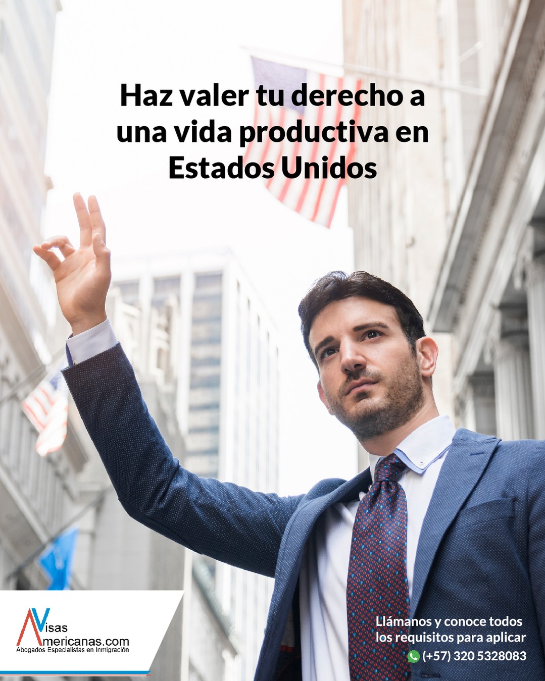 ¿Estás en un proceso migratorio que te permite solicitar un Permiso de Trabajo (EAD)? Obtener este documento es fundamental para tu independencia financiera mientras esperas la resolución definitiva de tu caso.

En VisasAmericanas.com, gestionamos tu solicitud de permiso de trabajo de manera rigurosa, evitando errores comunes que suelen causar demoras en la emisión de tu tarjeta. ¡No esperes más para empezar a trabajar legalmente!

💼 Dale seguridad a tu presente laboral mientras construyes tu futuro.

✨ Escríbenos hoy y averigua cómo podemos ayudarte a obtener tu permiso de trabajo cuanto antes. Mándanos un correo a visas@visasamericanas.com o, si prefieres, contáctanos a través de nuestro WhatsApp (+57) 320 5328083.

#PermisoDeTrabajo #EAD #InmigraciónLegal #TrabajoEnUSA #SeguridadLegal